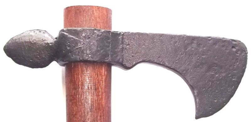 Spike pole Ax Steel Ax 18th century reproduction  