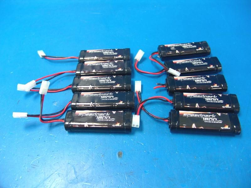 Dynamite SpeedPack 1800mAh 7.2V NiMH Ni MH Battery Pack Packs LOT R/C 