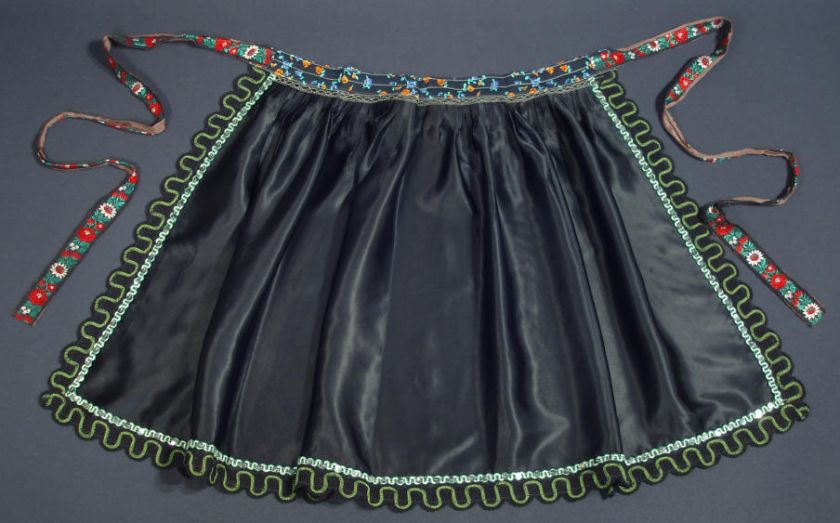 SLOVAK folk costume apron ethnic kroj traditional dress  