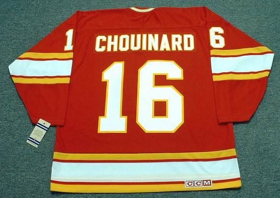 GUY CHOUINARD Atlanta Flames 1978 Vintage Jersey LARGE  