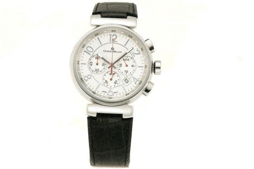 NEW GIORGIO MILANO CHRONOGRAPH MENS WATCH GM607  