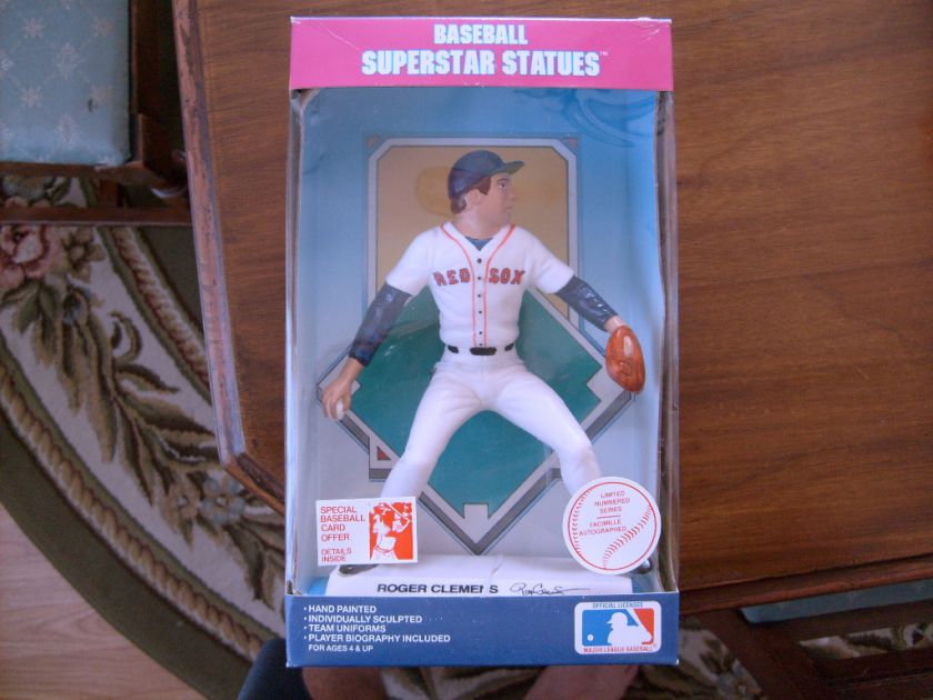 1988 BASEBALL SUPERSTAR STATUES KONDRITZ ROGER CLEMENS  