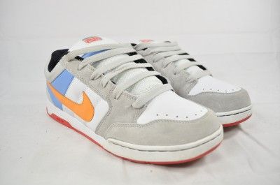 NIKE 6.0 AIR MORGAN 311839 181 GREY WHITE ORANGE BLUE RED BLACK 9 