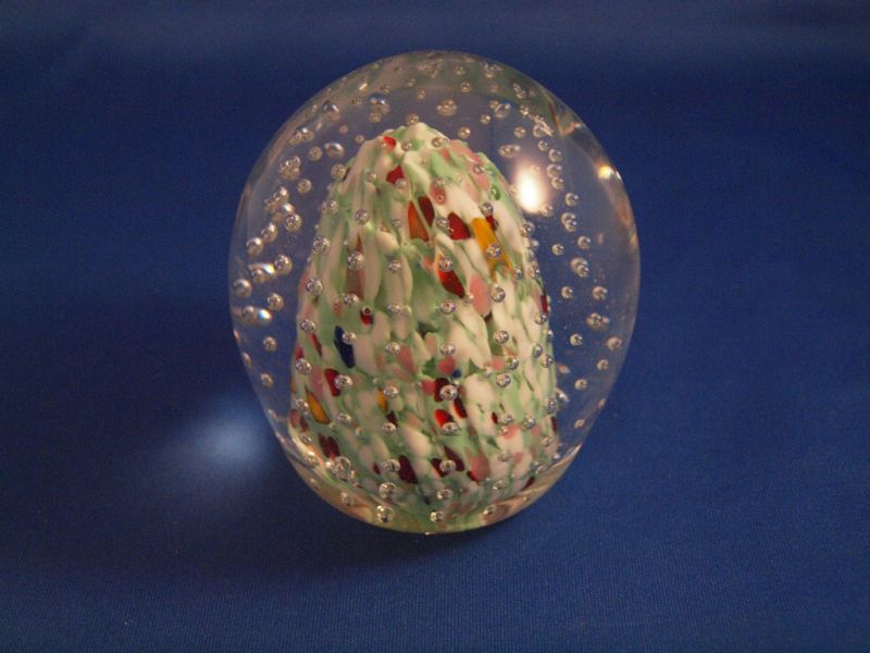 Gentile Glass Paperweight  