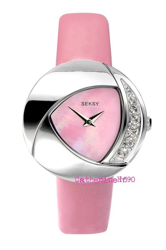 Sekonda Seksy Summer Crystal Eclipsed Patent Watch  