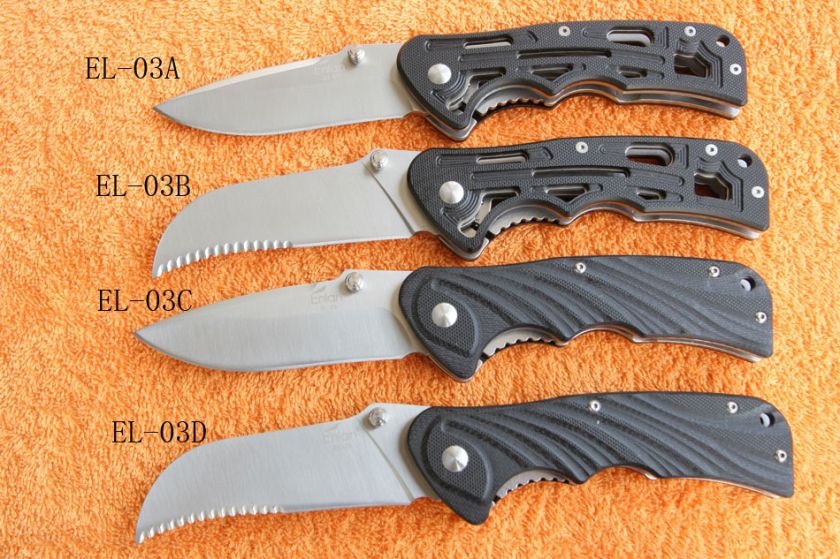 New Enlan Liner Lock Folding Knife EL 03A  