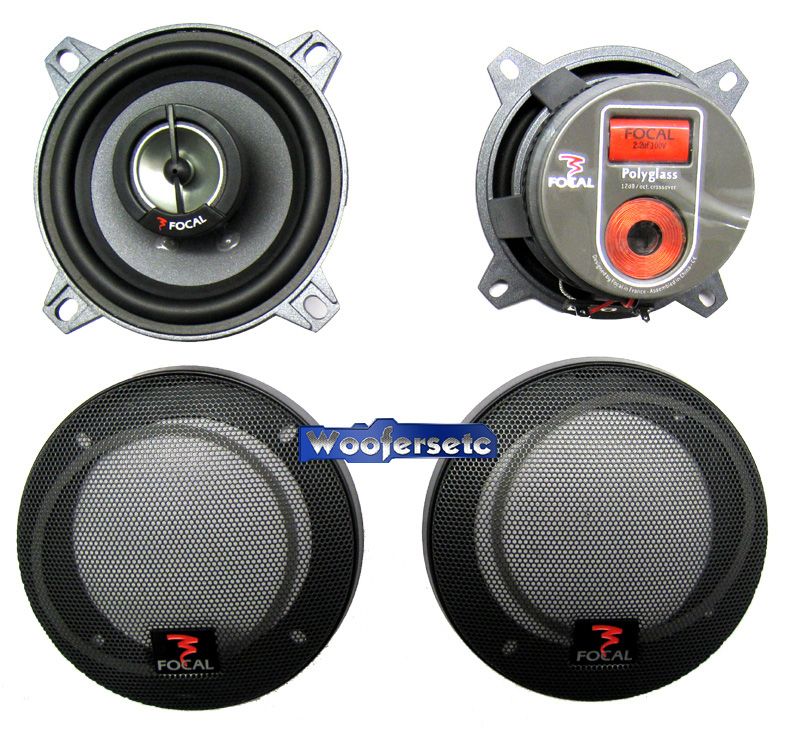 100CVX FOCAL 4 POLYGLASS 2 WAY COAXIAL SPEAKERS 100 CV  