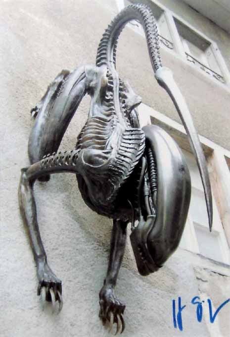 Giger (Hans Rudolf Giger) ALIEN Post Card Signed  