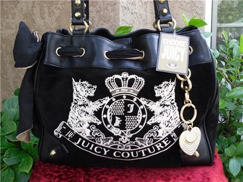 2011♥♥JUICY COUTURE PRESTIGE DAYDREAMER♥♥BLACK♥♥ LOTS of 