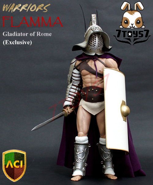 ACI Toys 1/6 Gladiator Flamma_ Box Set Exclusive _ Ancient Roman 