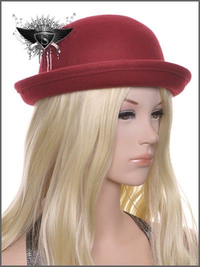   Gathering Women Fedora Bowler Derby Hat Cap Gorgeous Party Voguish