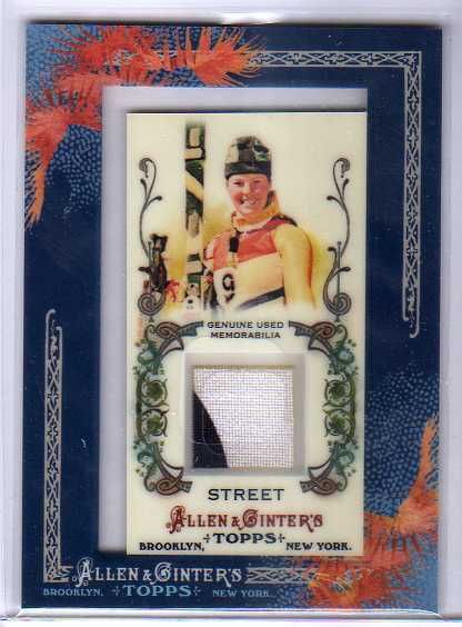 2011 TOPPS ALLEN & GINTER PICABO STREET RELIC  