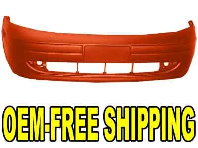 ford focus sedan coupe wagon front bumper cover w o round fog 00 04 