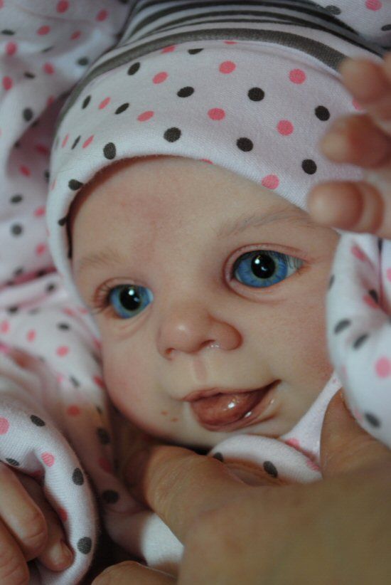 Lovely Girl KARINA Reborn Baby, Doll Kit °Lars° by Brit Klinger Ltd 