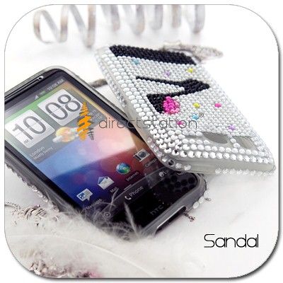 BLING Faceplate Soft Skin Case AT&T HTC Inspire 4G  