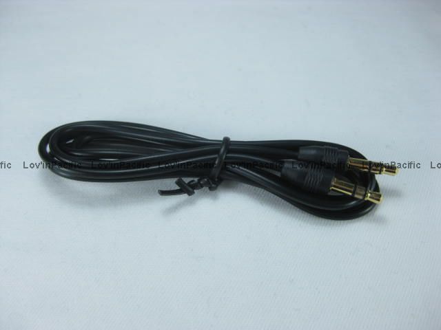 5mm M to M Stereo Audio AUX Cable For  iPod iPhone 3Gs 4G Nokia 