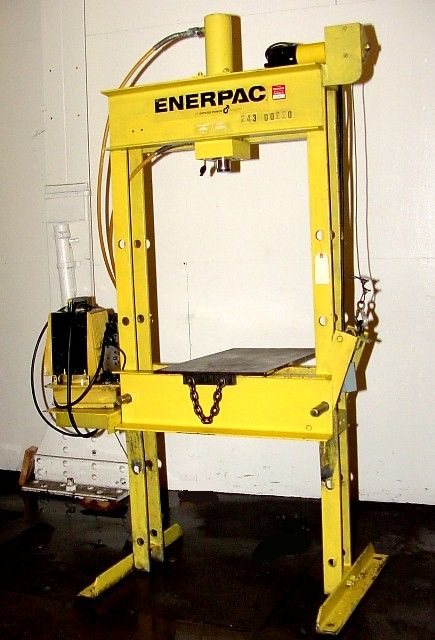 30 Ton 14 Strk Enerpac IPE 3060 H FRAME HYDRAULIC PRESS  