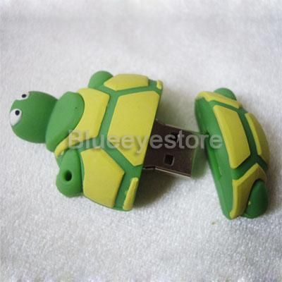 Fashion Tortoise cartoon USB Flash Memory Pen Drive 4GB  