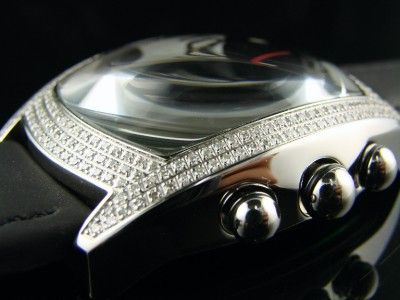 NEW AQUA MASTER JOJO JOE RODEO W42 DIAMOND WATCH 2.50 C  