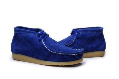 Peppergate Shoes Wallabee 1612/ Royal Blue  