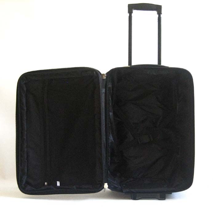 Piece Luggage Set Travel Bag Pink Dots Rolling Wheel  