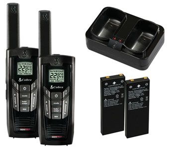 NEW COBRA CXR 925 2 Two Way Radio Walkie Talkie 35 Mile  