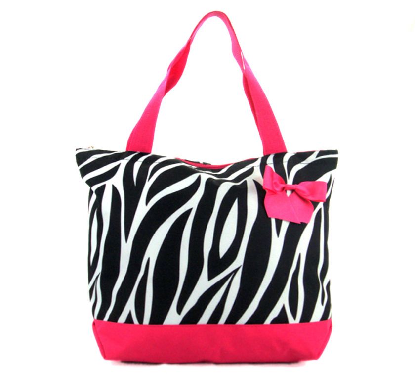 New Print Zipper Shopping Grocery Tote Bag  317  