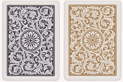 COPAG Plastic Playing Cards 1546 Black/Gold Poker Jumbo  