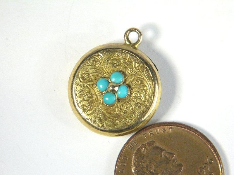   quality, beautiful and immensely wearable tiny antique pendant