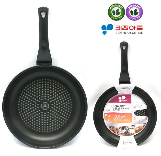   BONE Diamond 5 layered Coated Frying Pan Nonstick Fry pans 26/28/30cm