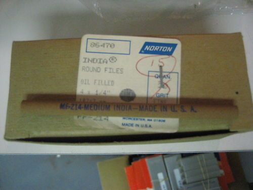 Norton 86470 Fine Round File Sharpening Stone (P525 1)  