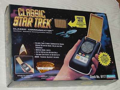 STAR TREK CLASSIC COMMUNICATOR ELECTRONIC SEALED  