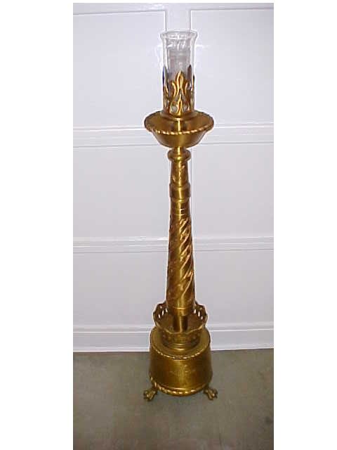 Beautiful Ornate Antique Church Sanctuary Lamp +  