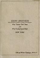 Stern Brothers Fall and Winter Fashion Catalog 1910 Rep 9781440407147 