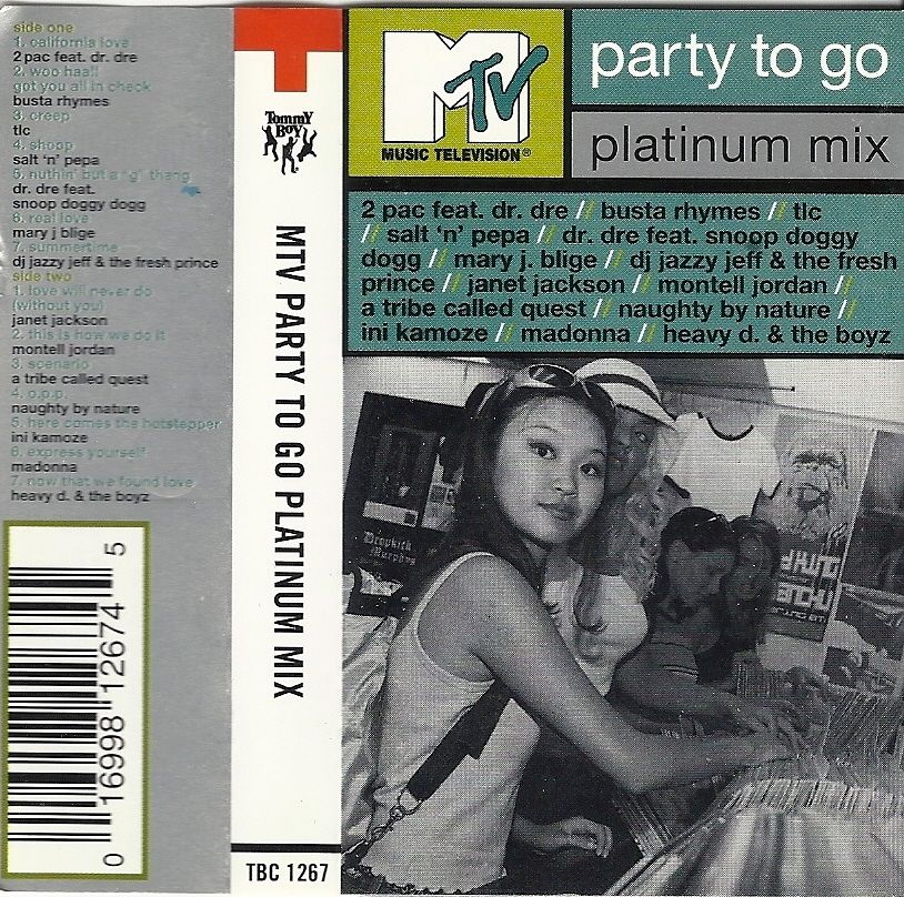 MTV Party to Go Platinum Mix (Cassette, 1998) 016998126745  