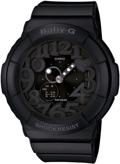 Casio BGA 131 1BER Baby G Black Neon Illuminator NEW MODEL UK Seller 