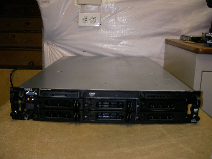 Dell Poweredge 2850 Server 2x3GHz 4GB 4x73GB RAID 64Bit  