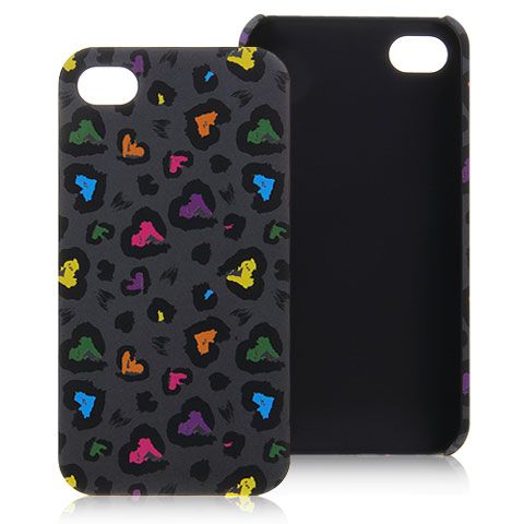 LeopardⅢ Heart Hard Back Case Cover for Apple iphone 4 4S NEW HOT 