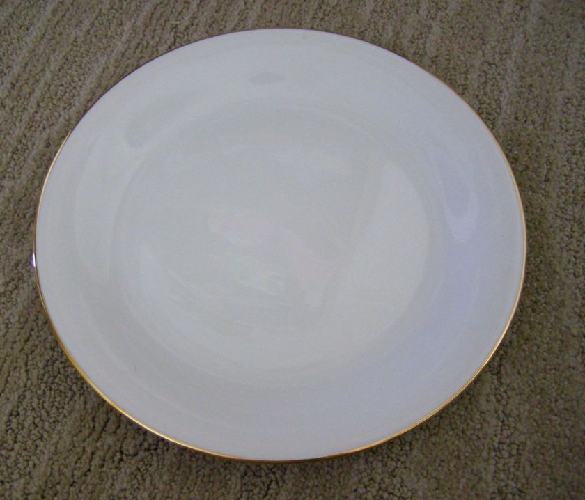 DANSK TJORN GOLD + White DINNER PLATE Dinnerware  