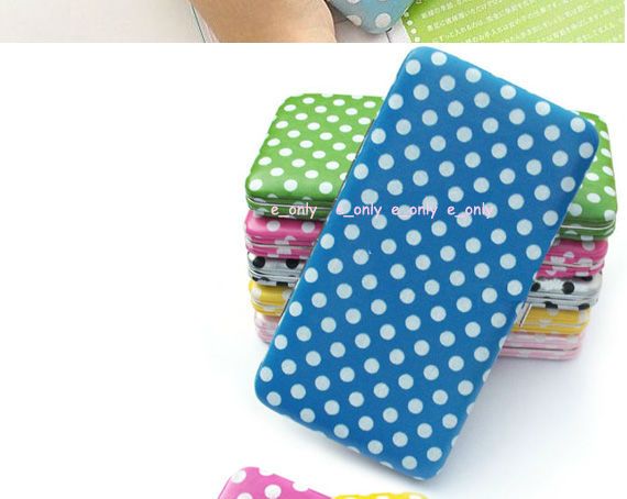 Korean Style PU Clutch Wallet Hand Purse Bag Candy Colorful  