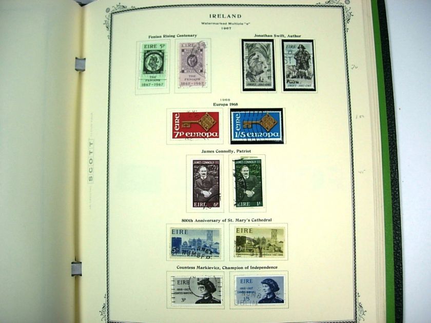   Advanced Stamp Collection hinged/mounted in a Scott Specialty album