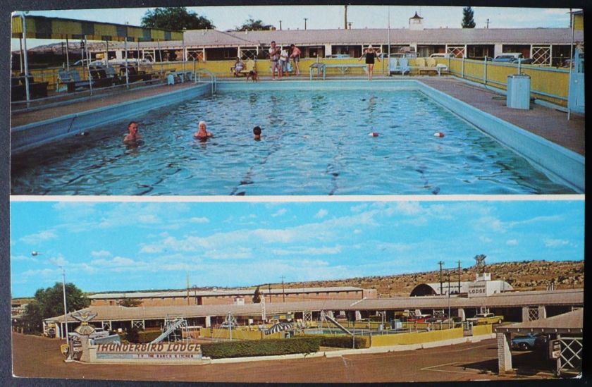 1950s Thunderbird Lodge, Route 66, Gallup, New Mexico  