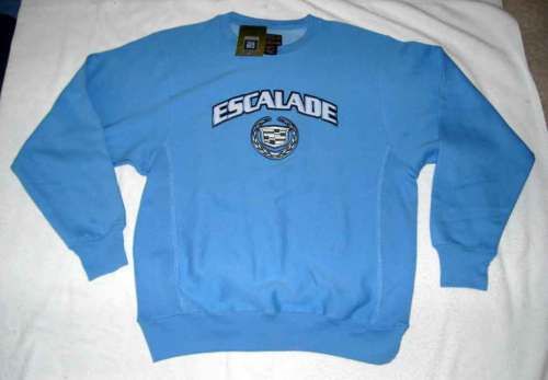 NEW GM ESCALADE CADILLAC SWEATSHIRT Sz Sm Med NWT  