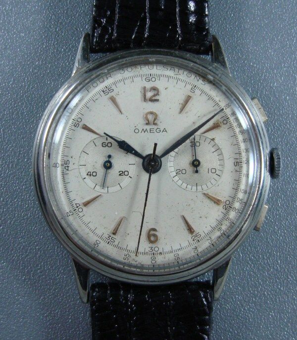 NICE OMEGA MENS CHRONGRAPH. CALIBER 320. ORIGINAL DIAL  