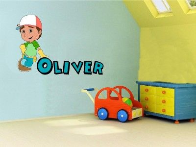 HANDY MANNY Bedroom Vinyl Wall Art Sticker Decal  