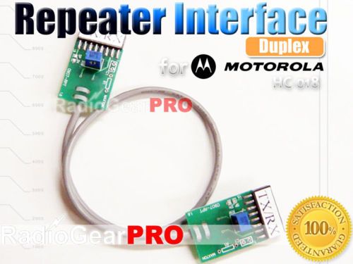 Duplex Repeater Interface for Motorola Radio GM300  