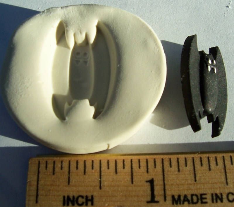 Vampire Bat Polymer Clay Push Mold Halloween  