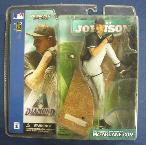 MCFARLANE SPORTSPICKS RANDY JOHNSON SERIES 1 RC FIGURE  