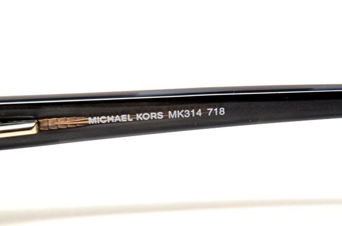 MICHAEL KORS MK 314 718 RX GLASSES METAL BLACK/GOLD  