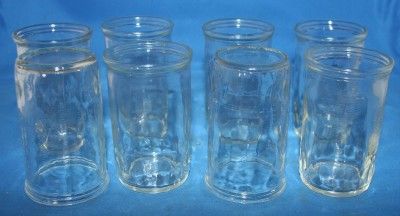 Jars Jelly Cheese Juice Glass Set of eight 4 ounce  